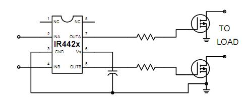IR4427 Block Diagram