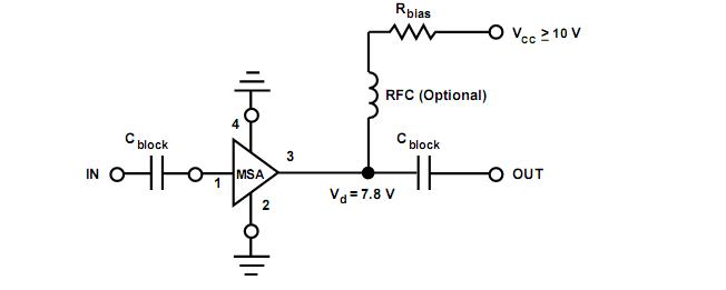 MSA-0886 Circuit