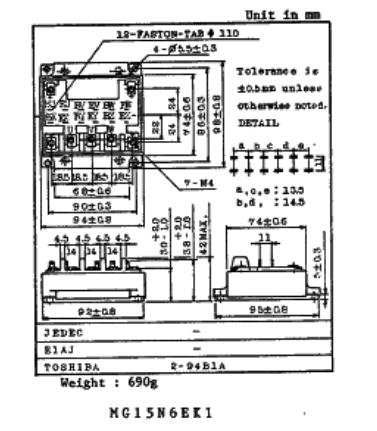 MG15N6EK1 block diagram