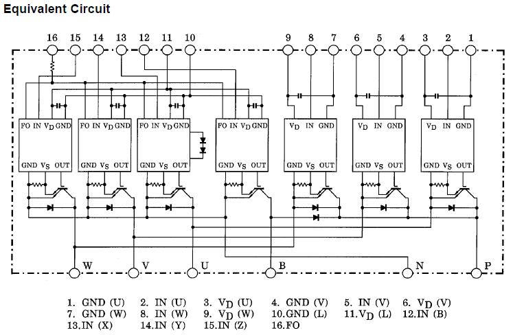 MIG75Q202H equivalent circuit