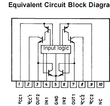 LB1640N Block Diagram