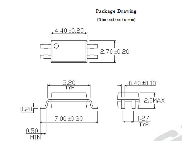 EL3H7  Package Drawing