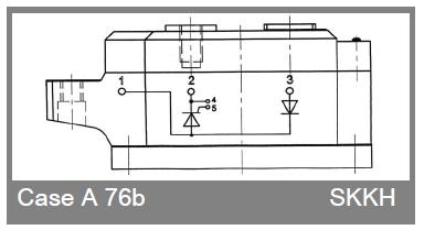 SKKH250/12E block diagram