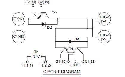CM400DX1-12A block diagram