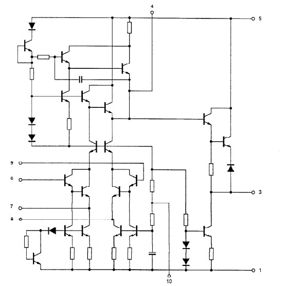 SL541B block diagram