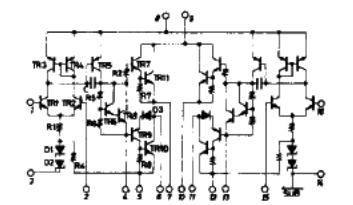 STK465 equivalent circuit