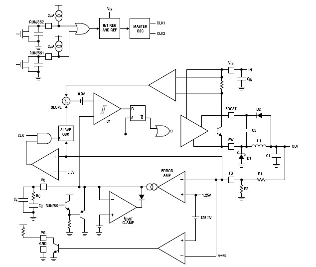 LT1940EFE#TRPBF block diagram