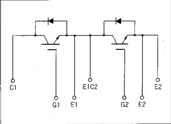 2MBI75L-120 block diagram