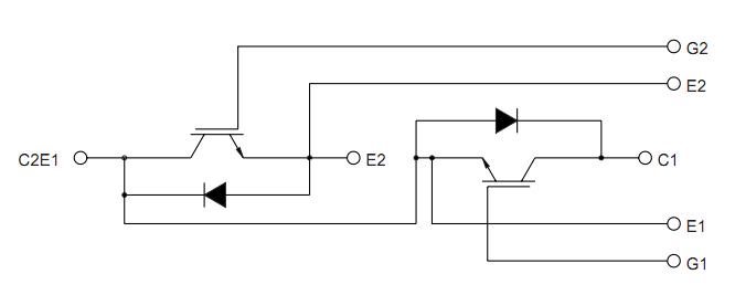 CM75DY-12H block diagram