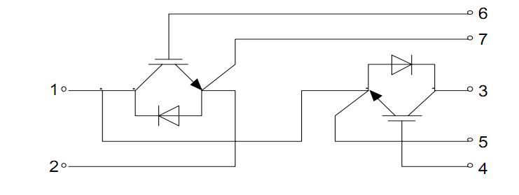 BSM300GB60DLC block diagram