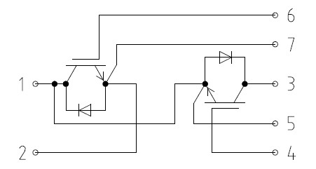FF200R17KE3 block diagram