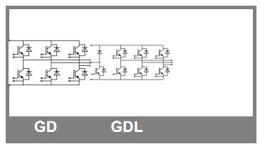 SKM75GD124D block diagram