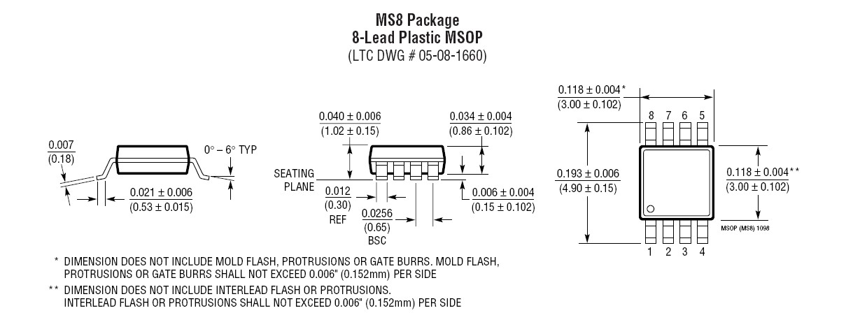 LTC1690CS8#PBF dimension