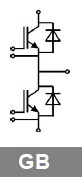 SKM195GB126DN block diagram