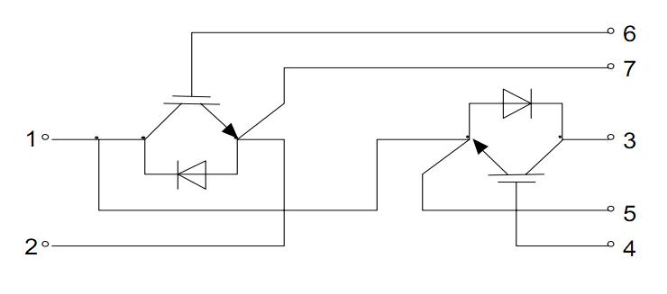BSM50GB60DLC block diagram