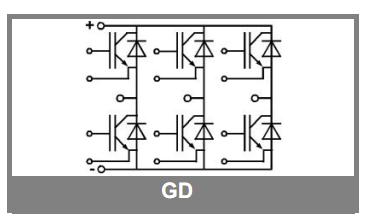 SKiM150GD128D block diagram