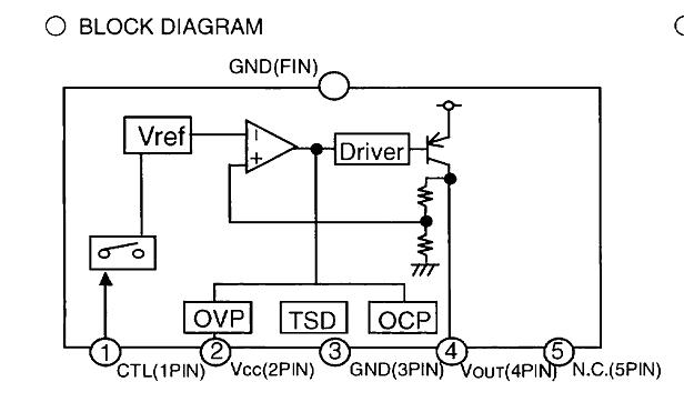 BA33DD0WHFP-TR Block Diagram