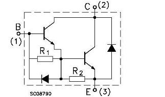 BU808DFI Circuit