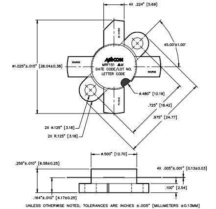 MRF151 block diagram