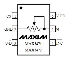 MAX5471EZT-T block diagram