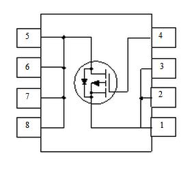 NDS8435A block diagram