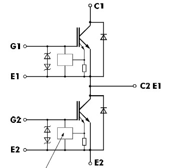 2MBI100NC-120 block diagram