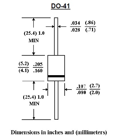 1N4001 package circuit