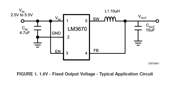 LM3670MF-1.8 block diagram