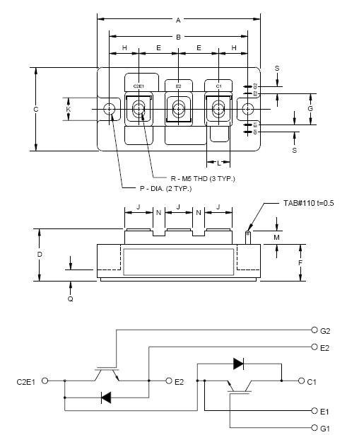 CM200DY-12H dimension
