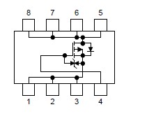TPCA8103A pin connection