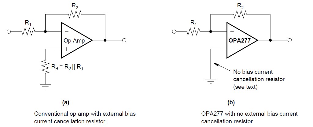 OPA277P pin connection