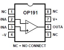 OP191G pin connection