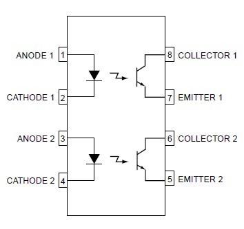 MOCD207R1M pin connection