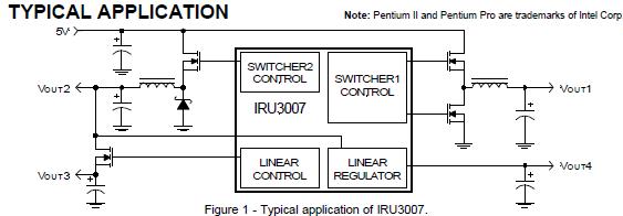 IRU3007CWTR pin connection