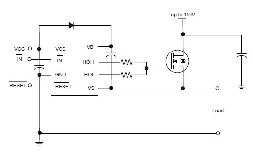 IR20153STR pin connection