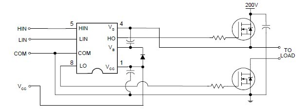 IR2011STRPBF pin connection
