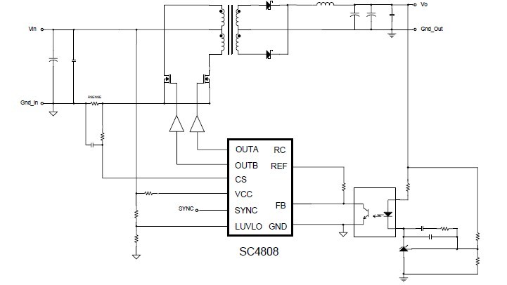 sc4871a/b pin connection