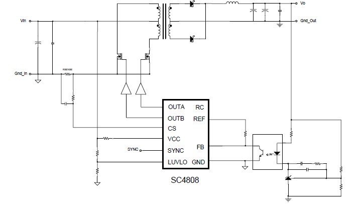 sc4990a/b pin connection