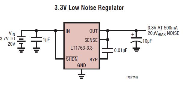 LT1763IDE-2.5 Circuit