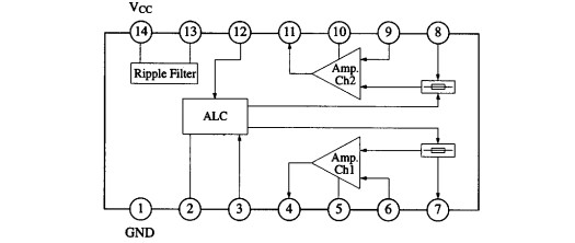 AN7312 block diagram