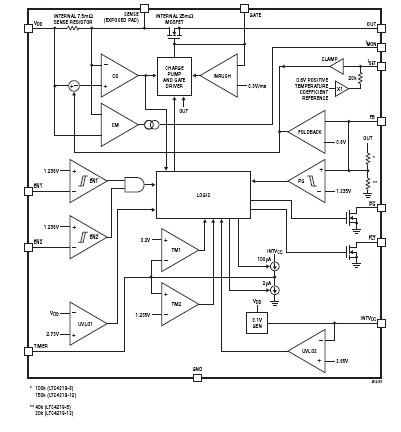 LTC4219CDHC-12 block diagram