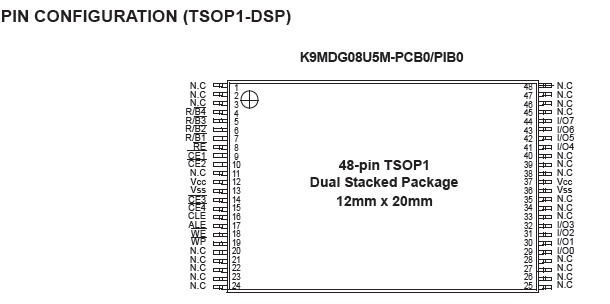 K9MDG08U5D-PCBO block diagram