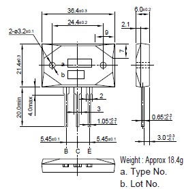 2SA1216 pin connection