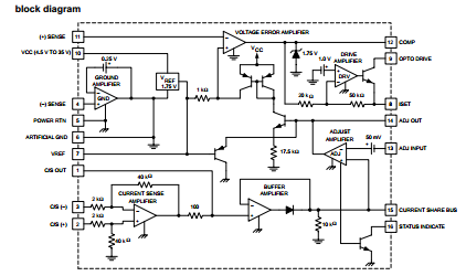 UC3907DWTR block diagram