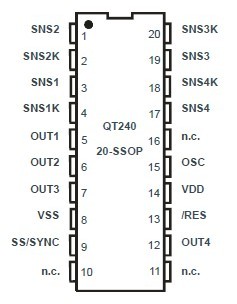 QT240-ISSG block diagram
