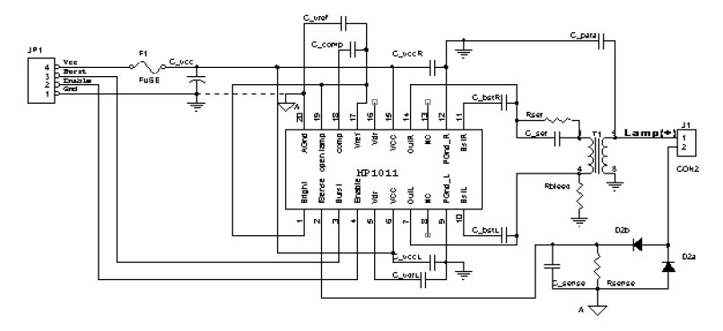 MP1029EM block diagram