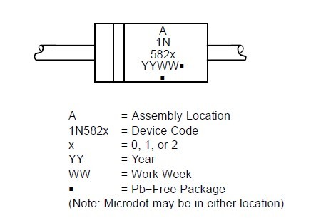 1n5820rlg pin connection