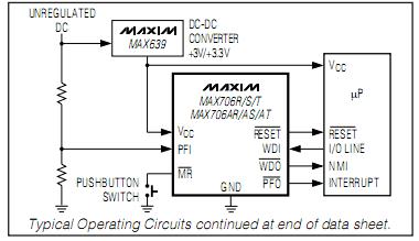 MAX706TESA block diagram