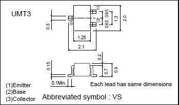 2SC5876 T106Q pin connection