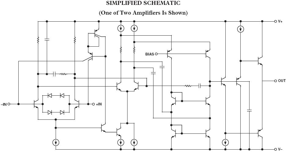 OP27 pin connection